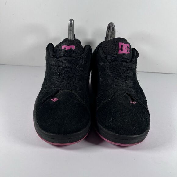 DC Shoes Court Graffk SE Lace Up Athletic Skateboard Shoes Youth Girls Size 4 - Picture 2 of 8